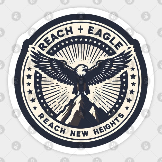 Reach New Heights Sticker by MakerMind8.2